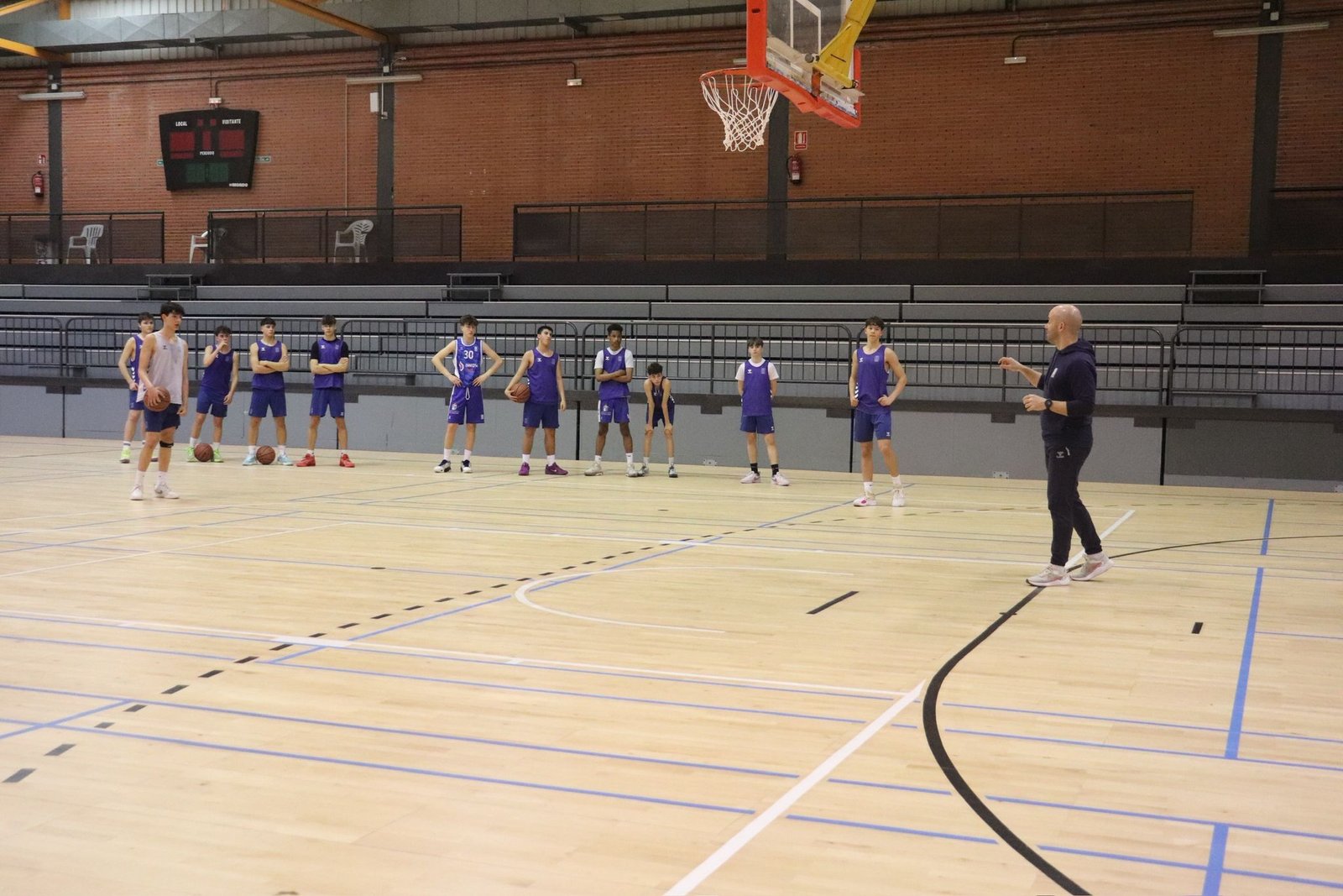 Equipo de la cantera del CB Zamora
