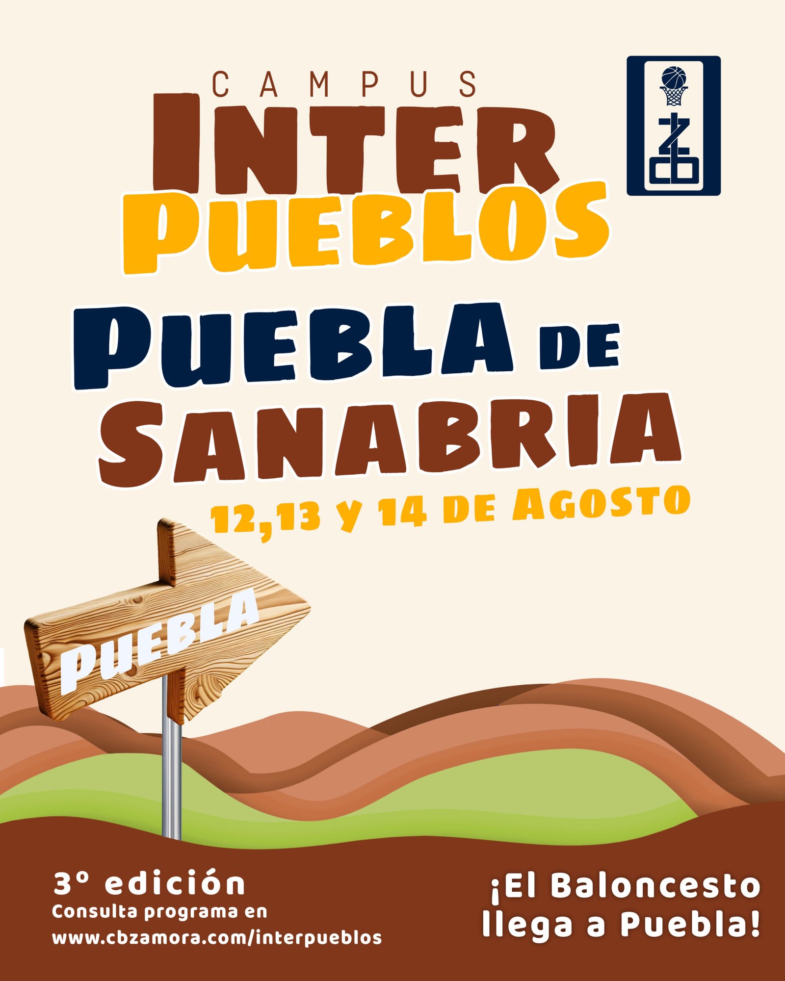 Participantes del Campus Interpueblos CBZ en Puebla de Sanabria