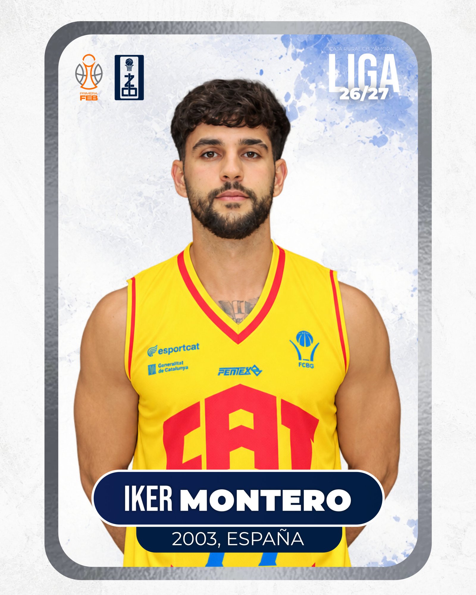 Iker Montero, nuevo jugador del Caja Rural CB Zamora
