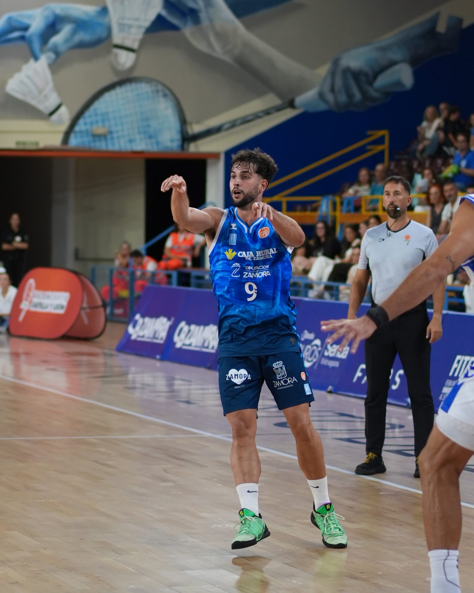 Iker Montero en el Pabellón Ángel Nieto