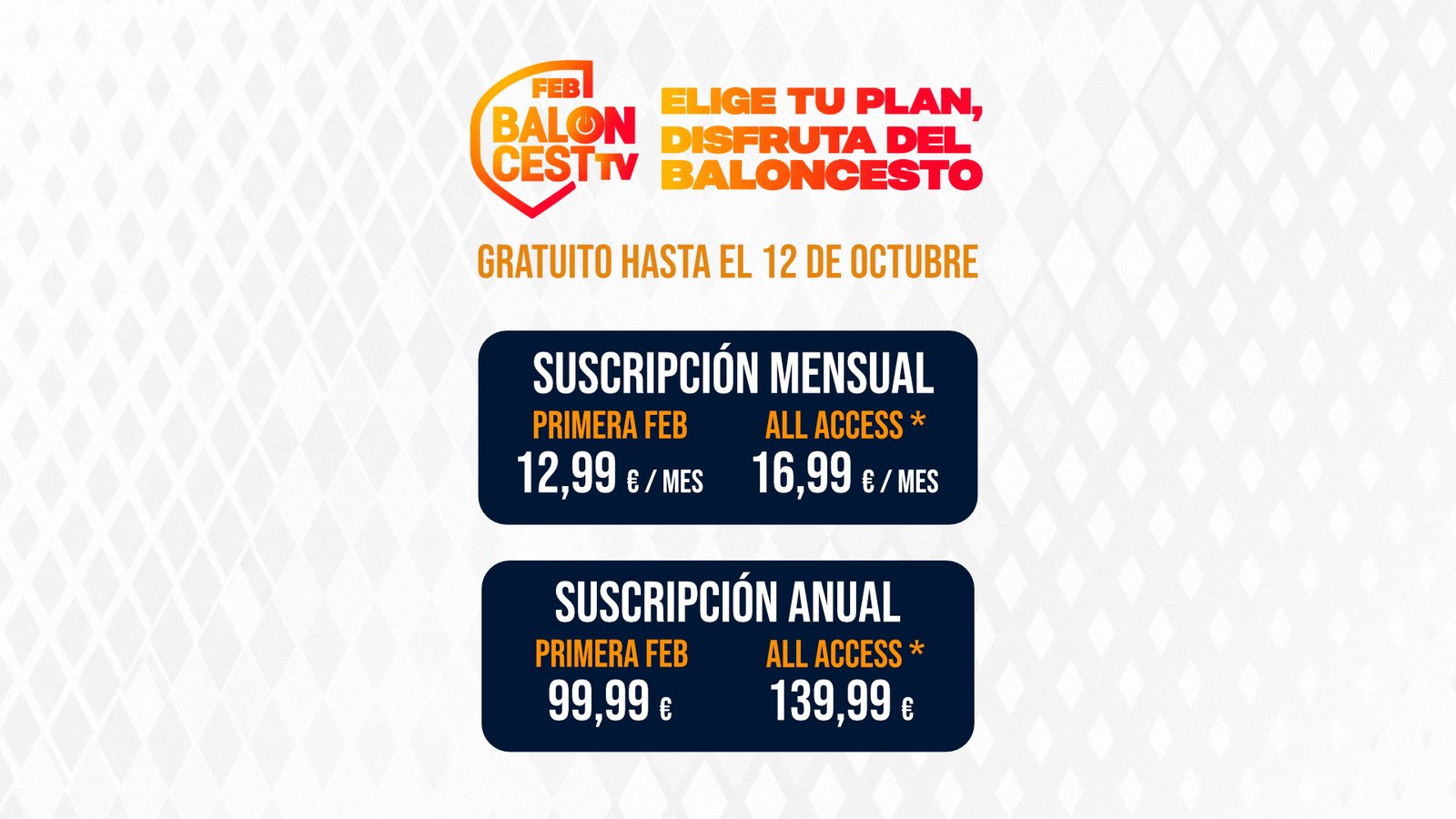 BalONcesto TV ya tiene precios: los partidos del Caja Rural CB Zamora, gratis hasta el 12 de octubre
