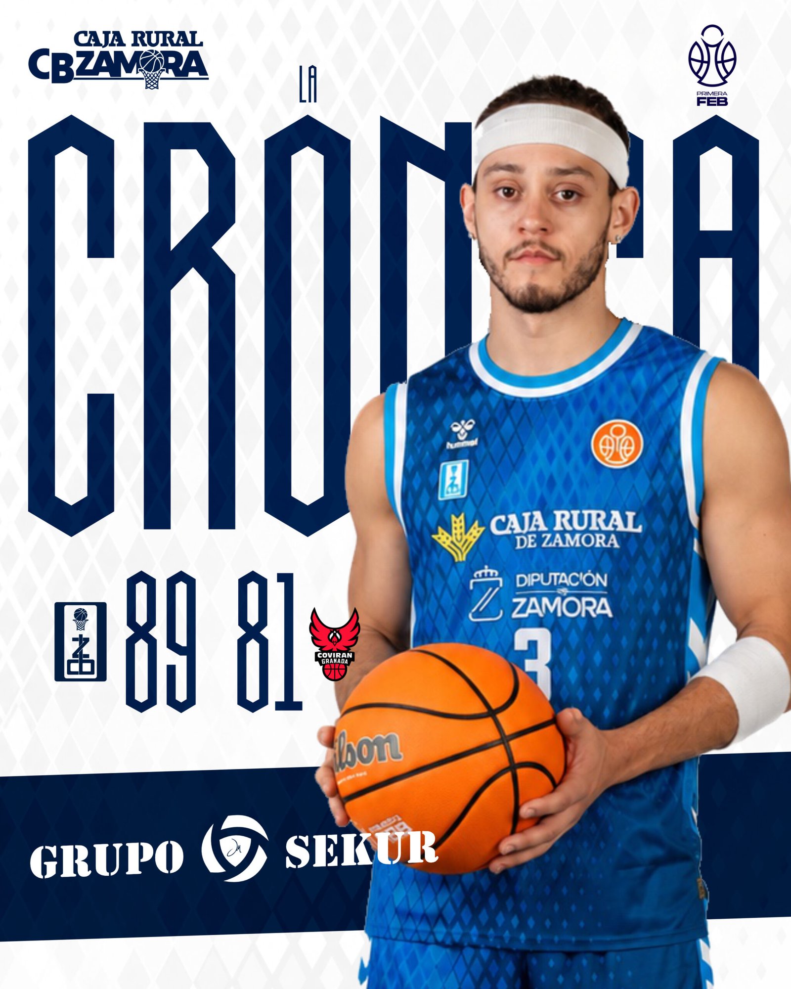 El Caja Rural CB Zamora logra su primera victoria ante el Covirán Granada